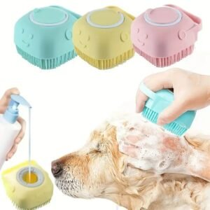 Soft Silicone Pet Bath Brush - Image 6