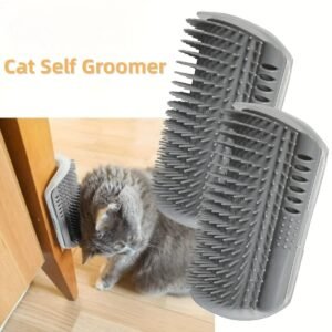 Cat Self Groomer with Massage Comb Brush - Image 3