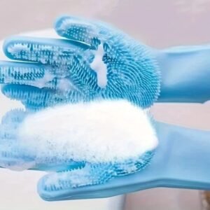 Pet foamy Grooming Gloves