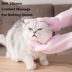 Pet Grooming Cleaning Gloves - Image 5